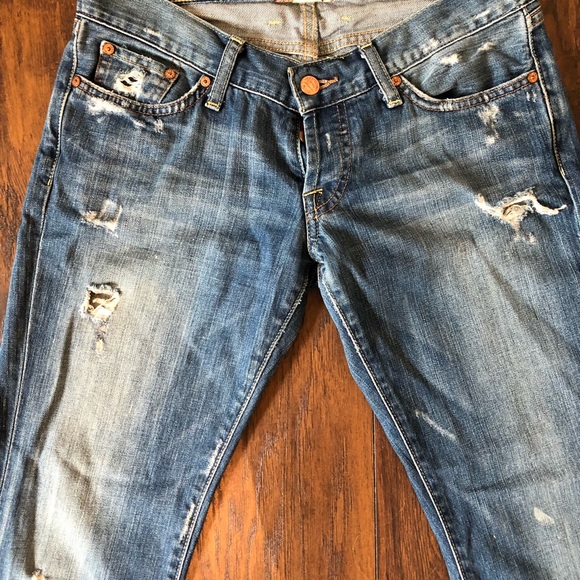 Lucky Brand Denim - LUCKY Distressed Bootcut Jeans